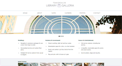 Desktop Screenshot of librarygalleria.com
